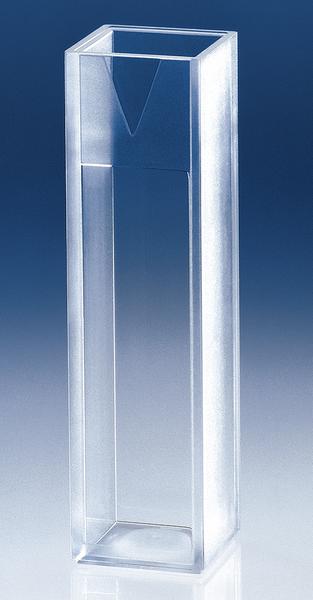 Cuvette, Macro, 10mm Path, 2.5 - 4.5ml, PMMA, Box of 100 Cuvette, Macro, 10mm Path, 2.5 - 4.5ml, PMMA, Box of 100